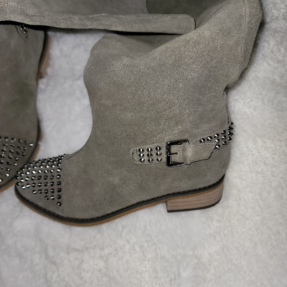 Kelsi Dagger Spiked Knee-High Boot - Picture 4 of 9